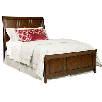 Kincaid Furniture Elise Caris Sleigh Bed, Maple, King