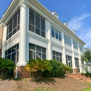 Charleston-Themed Multi-Level Screen Room – Mount Pleasant, SC