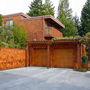 Restoration of Redwood Deck & Shingle Siding