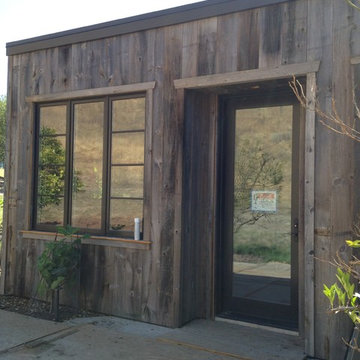 Reclaimed Barn wood as siding