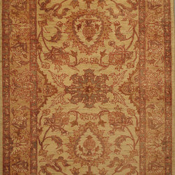 Pakistani Pishawar 4'2 X 5'8 - Area Rugs