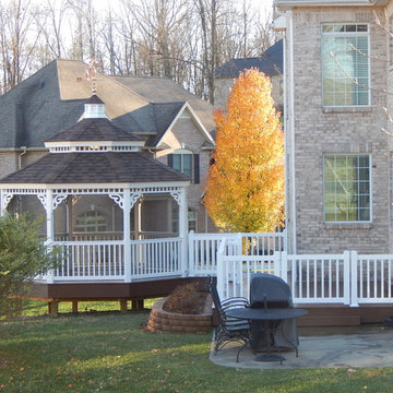 Trex Deck and Attached Gazebo