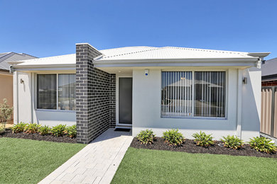 Design ideas for a small modern home design in Perth.