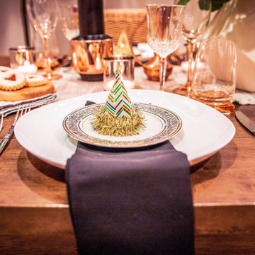 New Years Table Scape