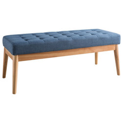 Midcentury Upholstered Benches by GDFStudio