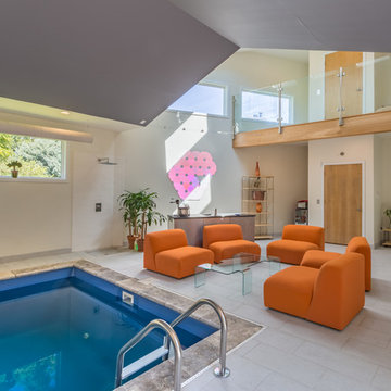 New pool in a new addition