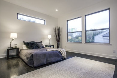 Example of a trendy bedroom design in Dallas
