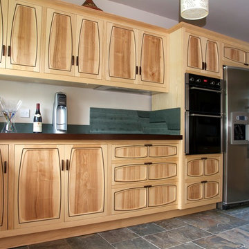 Arts & Crafts kitchen and cabinet