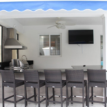 Bathrooms and summer kitchen