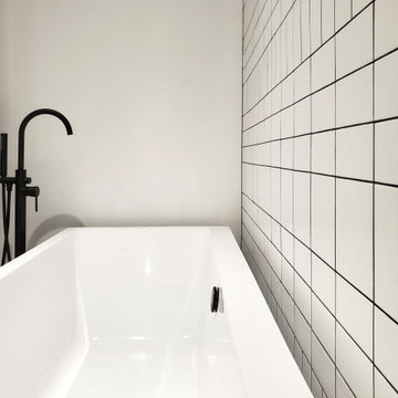 Graphic washroom