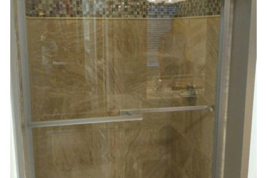 Inspiration for a mid-sized timeless bathroom remodel in Other