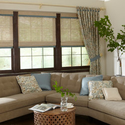 Horizons Natural Woven Shades - Window Treatments