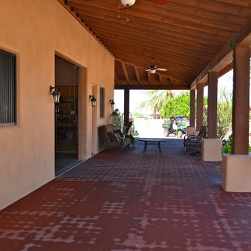 Horse barn and facilities on Happy Valley
