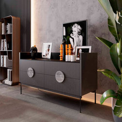 КОМОД ALTO BLACK - Accent Chests And Cabinets