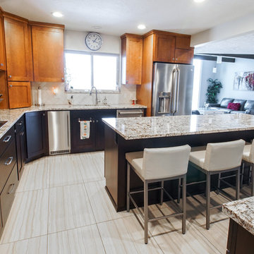 U-Shaped Kitchen