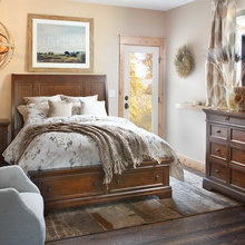Guest room exterior door