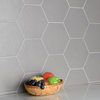 Hexatile Matte Gris Porcelain Floor and Wall Tile