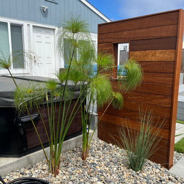 Surfer's backyard retreat