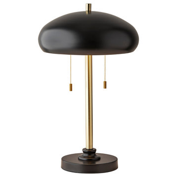 Cap Table Lamp, Black, 23"