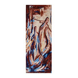 Abstract Mosaic Art, Expressionism, 20"x56"