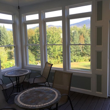 3 Season Addition, Composite Deck and Custom Composite/Stainless Cable Railing