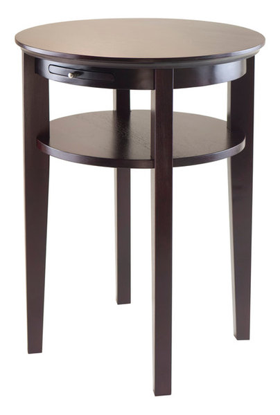 galleried top end table vintage tray pull galleried top end table vintage tray pull