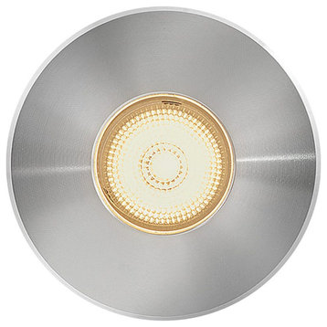 Hinkley Dot Led Small Round Button Light, Stainless Steel