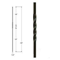 Twist and Basket Iron Balusters - Products