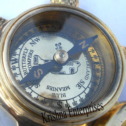Nautical Brass Compass - Products