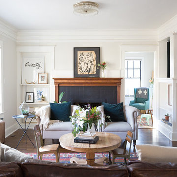 My Houzz: Original Art and Vintage Treasures Fill a Missouri Home