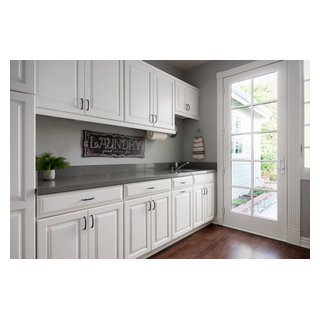 New Traditional in Tustin Ranch, CA - Transitional - Laundry Room ...
