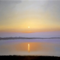 Hazy Sunset by Matthew Hasty - Artwork