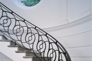 Inspiration for a staircase remodel in Toronto