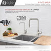 STYLISH Single Handle Stainless Steel Drinking Water Kitchen Faucet