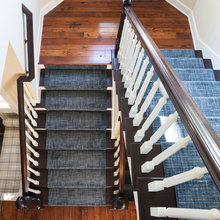 Rugs on stairs