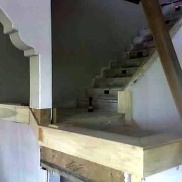 Staircase Construction In Progress | Siesta Key, FL