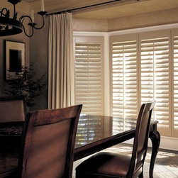 Hunter Douglas Heritance&reg; Hardwood Shutters - Window Blinds