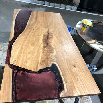 Custom Live Edge Wood Tables