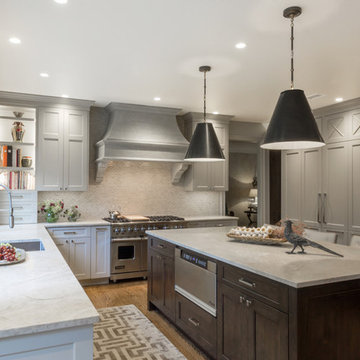 Soft Grey Kitchen