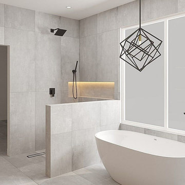 Minimalistic Bathroom Remodeling