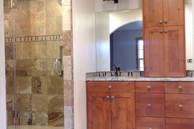 Elegant bathroom photo in Other