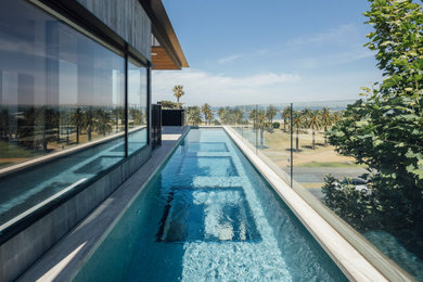 This is an example of a pool in Melbourne.