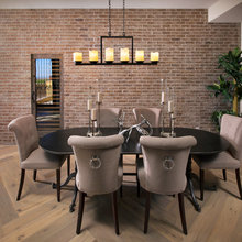 brick accent wall