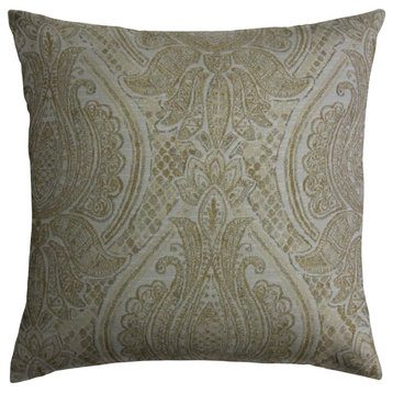 The Pillow Collection Green Pinkney Throw Pillow, 20"