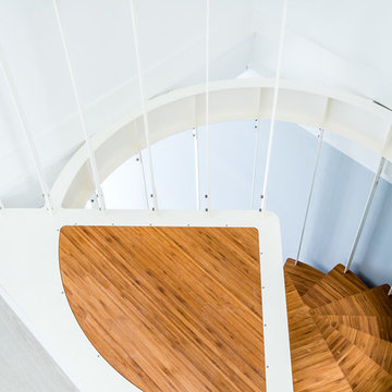 Olmo - escalier colimaçon sculptural