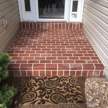 Stenciled Concrete