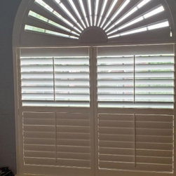 Unique Window Shape - Speciality Shades - Interior Shutters