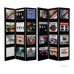 Beatles Album Covers Canvas Privacy Screen | Room Dividers | RetroPlanet.com - Products