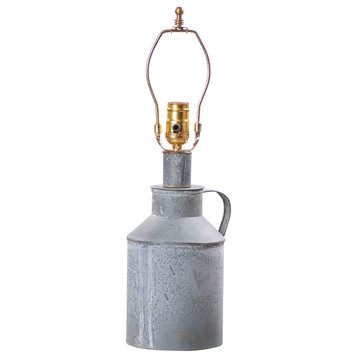 Jug Lamp Lamp Base in Weathered Zinc