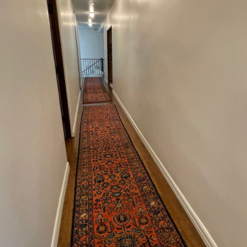 Styled Photos of Antique Rugs in Client Homes